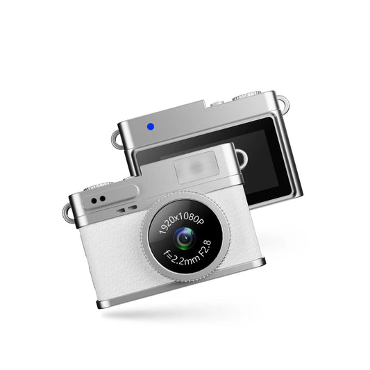 Nano Pocket Camcorder HD Video Recorder Webcam 1080P Vlogging Kids Retro Camera for Travel Security Mini Digital Camera